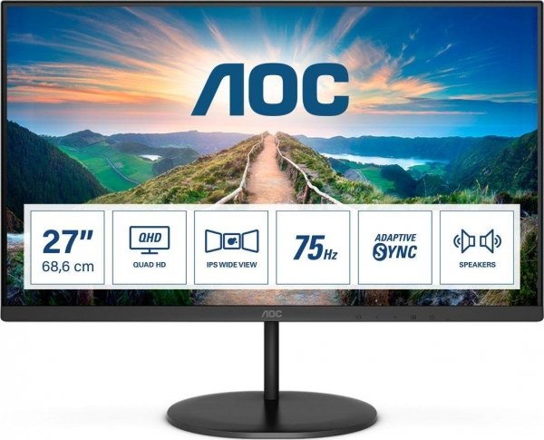 Monitor AOC 27&amp;quot; Q27V4EA HDMI DP głośniki