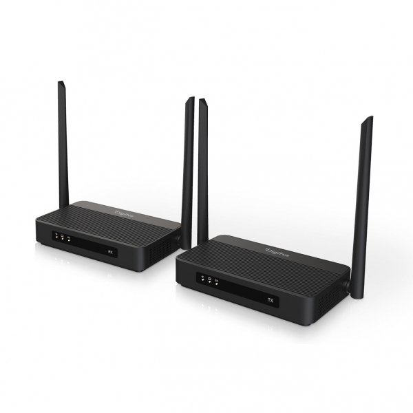 Przedłużacz/Extender DIGITUS DS-55360 HDMI bezprzewodowy z KVM do 100m, 4K@60Hz, (Zestaw)