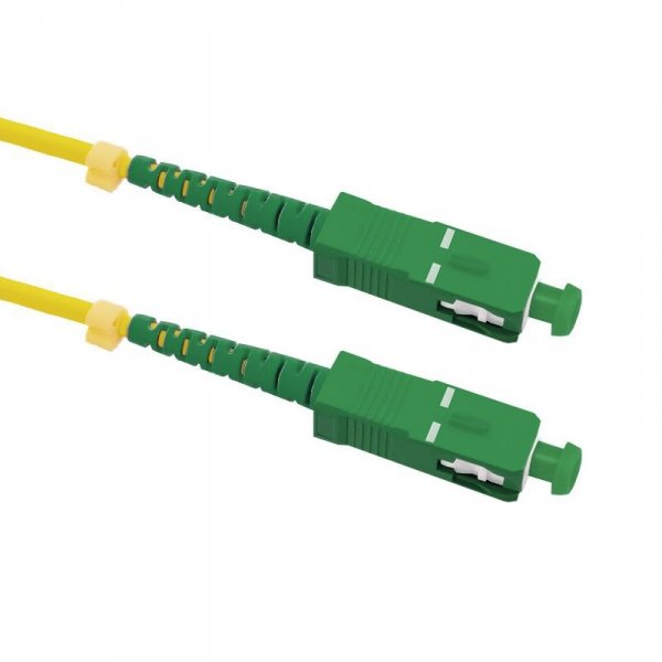 Patchcord Światłowodowy Qoltec SC/APC - SC/APC SM 9/125 G652D 1m