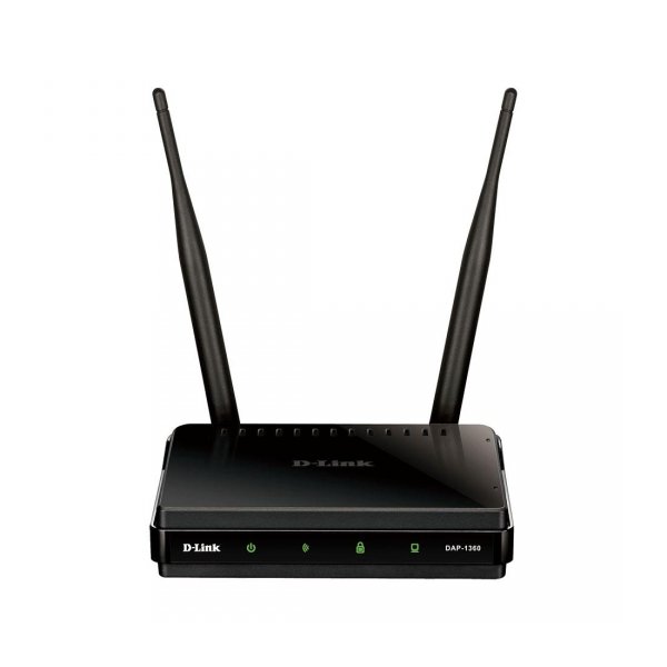 Access Point D-Link DAP-1360 WiFi N300 1xLAN 2xRP-SMA (odkręcane) MIMO WDS