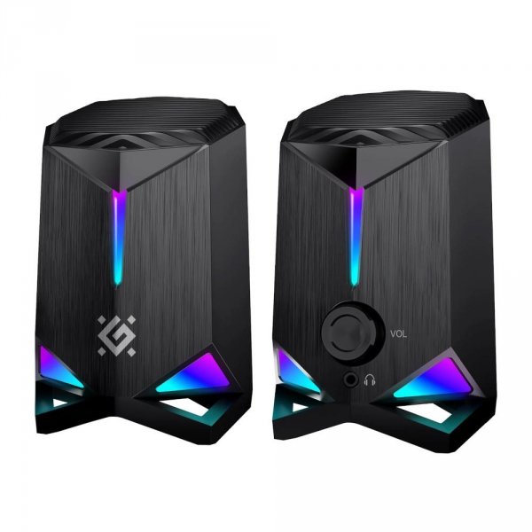 Głośniki Defender GRAVITY 2.0 6W USB podświetlenie LED RGB