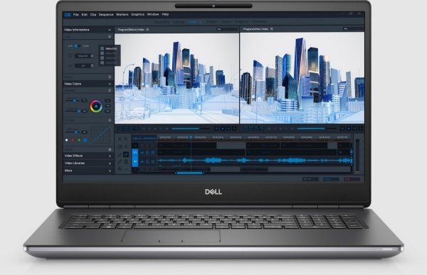Dell Precision 7760 17,3" i7-11850H 64GB SSD512GB NVMe RTXA4000 Win11Pro - Poleasingowy Klasa A