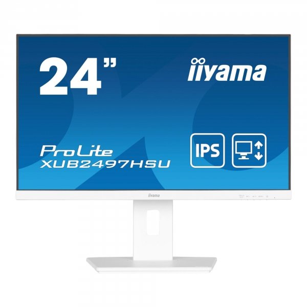 Monitor iiyama 23,8&amp;quot; ProLite XUB2497HSU-W2 IPS FHD 100Hz HDMI DP HUB głośniki