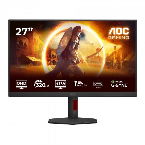 Monitor AOC 27&amp;quot; Q27G4SRU Fast IPS QHD 320Hz 2xHDMI DP HUB głośniki