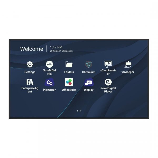 Monitor ViewSonic CDE8630 86&amp;quot; 4K Presentation Display 24/7