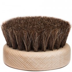 Natural brush for breast, neck and décolletage massage.