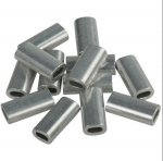 52198 MADCAT TULEJE ZACISKOWE  ALUMINIUM CRIMP SLEEVES 1.30mm 