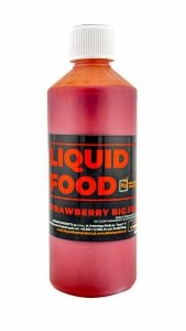 THE ULTIMATE Top Range Liquid Food  STRAWBERRY & BIG FISH 500ml