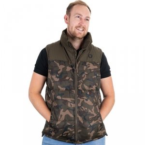 CFX035 BEZRĘKAWNIK FOX CAMO/KHAKI RS GILET XXL