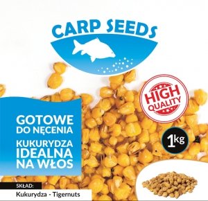CARP SEEDS Kukurydza o zapachu orzechów tygrysich (tigernuts)1kg 
