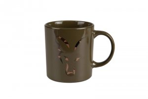 CCW025 FOX KUBEKGREEN & CAMO HEAD CERAMIC MUG