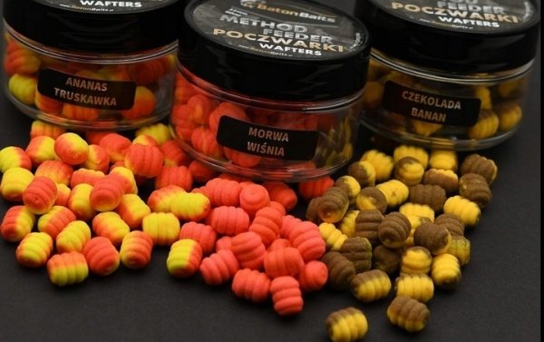 BATON BAITS Poczwarki Wafters ANANAS &amp; TRUSKAWKA 11mm