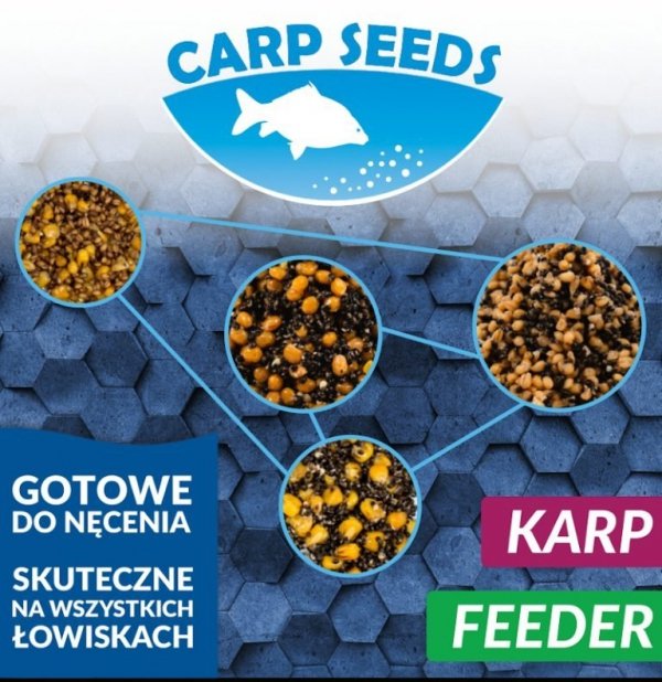 Carp Seeds Miks P – konopie, pszenica – 1 kg