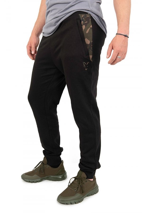 CFX144 FOX SPODNIE LW BLACK/CAMO PRINT JOGGER XXL