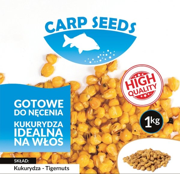 CARP SEEDS Kukurydza o zapachu orzechów tygrysich (tigernuts)1kg 