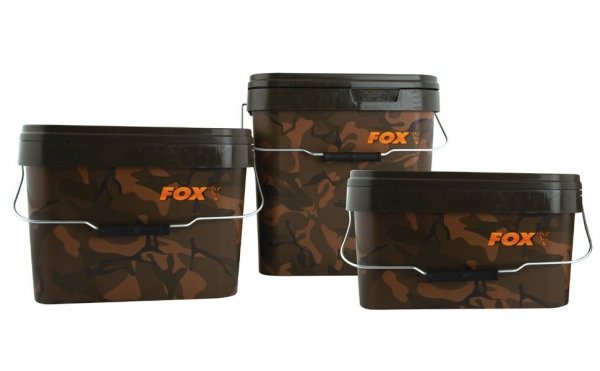 CBT005 Wiadro 5l FOX Camo Square Buckets