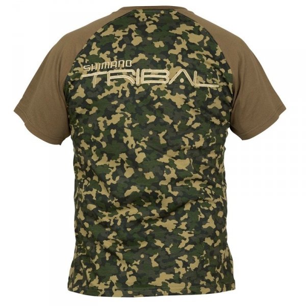 SHIMANO T-Shirt Tribal Tactical Wear Camo 2XL