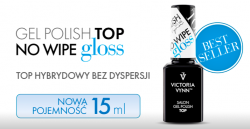 Top Gloss No wipe 15 ML VICTORIA VYNN  - Nabłyszczający bez przemywania