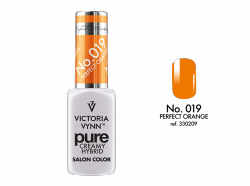 019 Perfect Orange - kremowy lakier hybrydowy Victoria Vynn PURE (8ml)