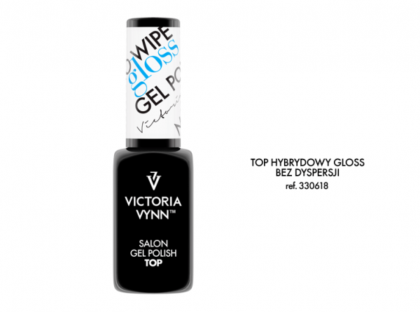 Top Gloss No wipe 15 ML VICTORIA VYNN  - Nabłyszczający bez przemywania