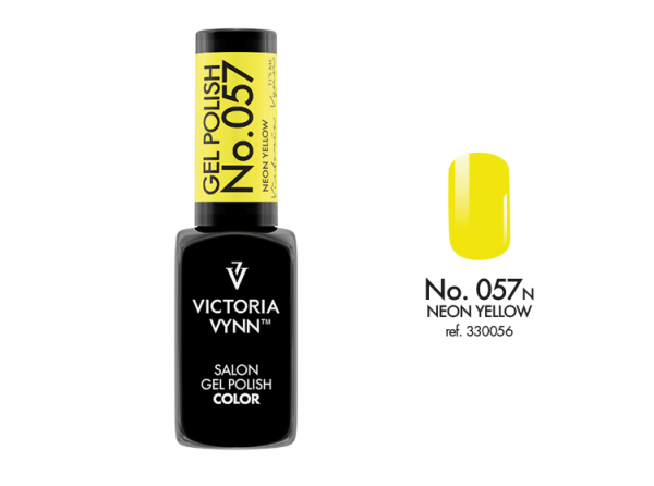 057 Neon Yellow Lakier Hybrydowy Victoria Vynn Gel Polish
