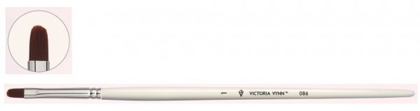 Victoria Vynn pędzel do żelu języczek 6mm nr 086 1