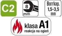 Wkręt samowiercący IMPAX 4,8X19 + EPDM - 250szt RAL 9005