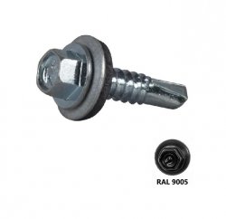 Wkręt samowiercący IMPAX 5,5X25 + EPDM - 250szt RAL 9005