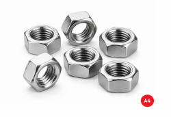 Nakrętka M12 kwasoodporna A4 DIN 934 - 50 szt
