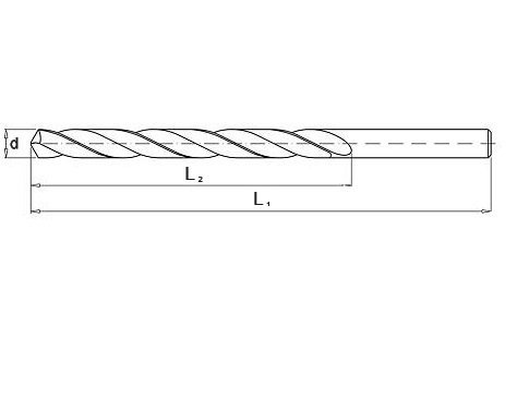 Wiertło do metalu 7,2 mm NWKa HHS BAILDON
