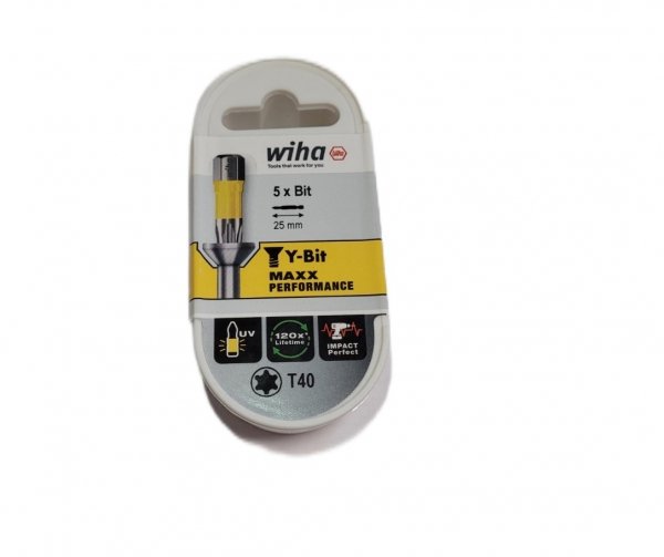 BIT GROT TORX T 40 25mm WIHA 41597 - 5szt.