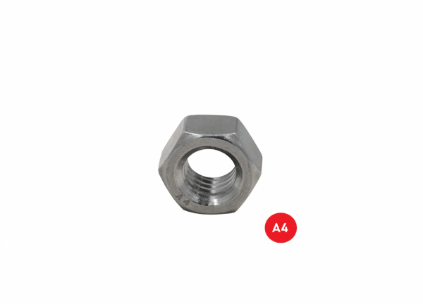 Nakrętka M14 kwasoodporna A4 DIN 934 - 25 szt