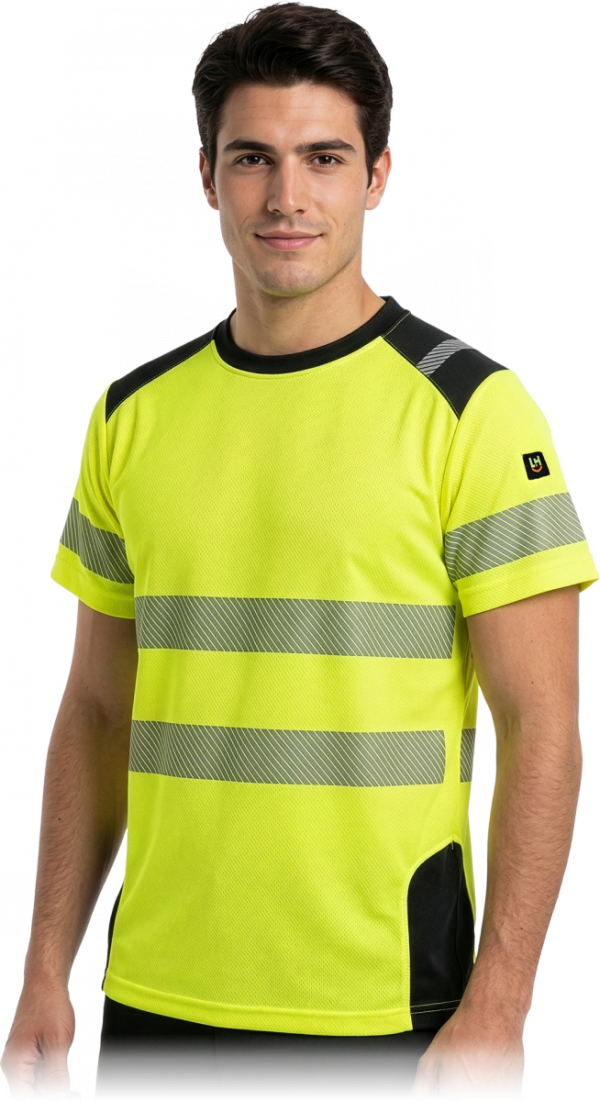 T-SHIRT OSTRZEGAWCZY Z SIATECZKI TSVIS 