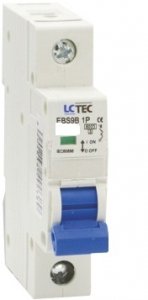 LC-TEC WYŁĄCZNIK NADPRĄDOWY 1P C50 6kA 491447