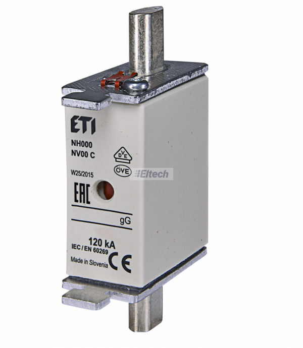 WKŁADKA MAŁOGAB. WT000 20A gG 400V 004181106 ETI