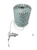 Plecionka TITAN, 400 m x 2,2 mm biało-zielona