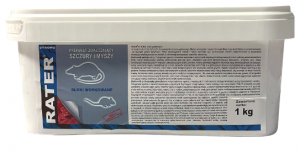 Trutka na szczury i myszy Rater Strong bloki woskowane 1kg 