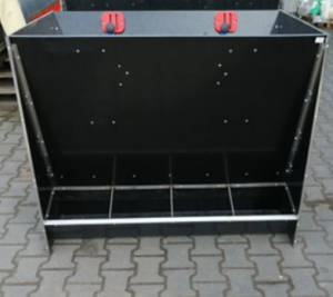 Autokarmnik Automat Paszowy,  4-stanowiskowy, dwustronny, dla tuczników, AP4T/2, 400L