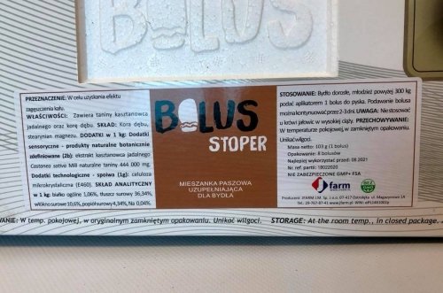 Bolus Stoper STOP BIEGUNCE 8 x 80g