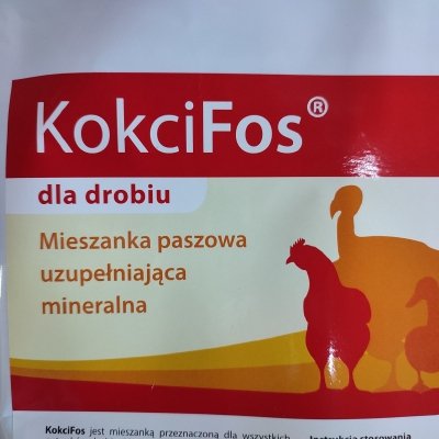 KokciFos na kokcydiozę witaminy dla drobiu 1kg