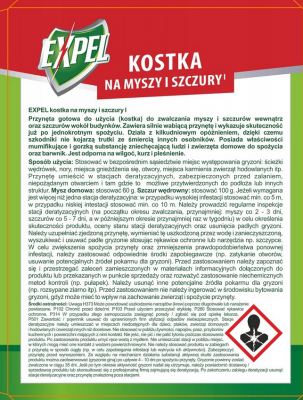 Expel Kostka na myszy i szczury 300g