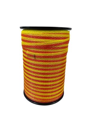  Taśma BASIC 250m, 10mm, żółto-pomarańczowa