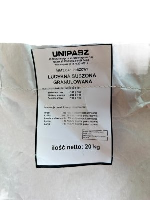 Lucerna granulowana granulat 20kg