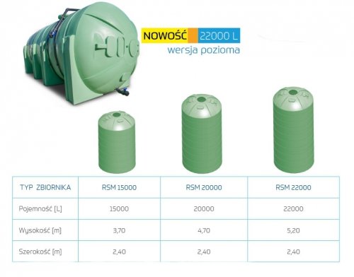 Zbiornik RSM JFC 15.000L