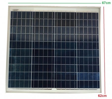 Panel solarny 55W