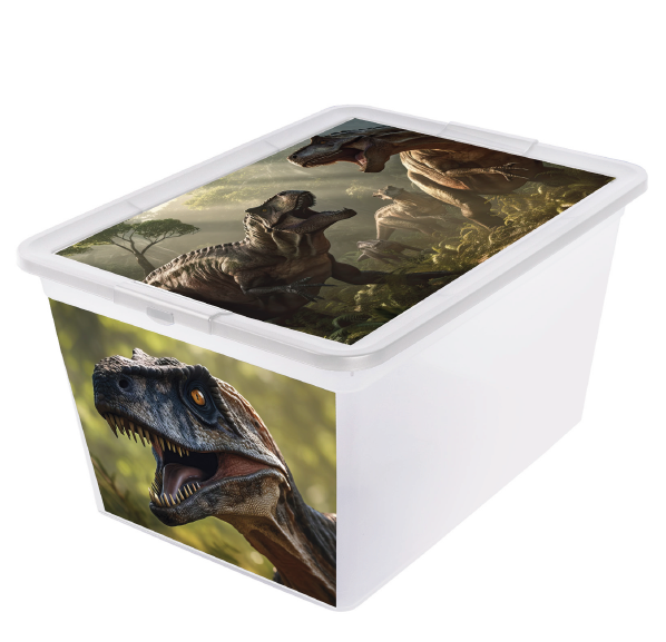  Pojemnik X BOX KIDS 30L dinozaury
