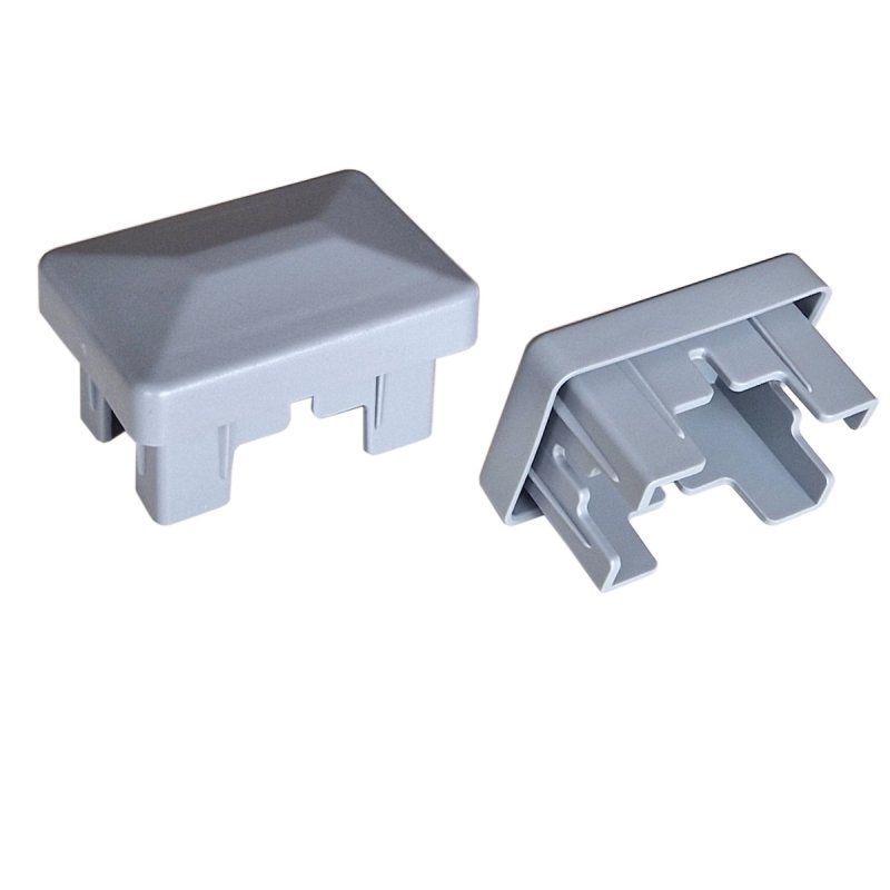 Nasadka wewnętrzna na słupek ogrodzeniowy 40x60 mm - 10 sztuka