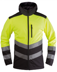 Kurtka SoftShell Hivis z kapturem 