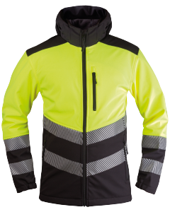 Kurtka SoftShell Hivis z kapturem