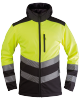 Kurtka SoftShell odblaskowa Hivis z kapturem